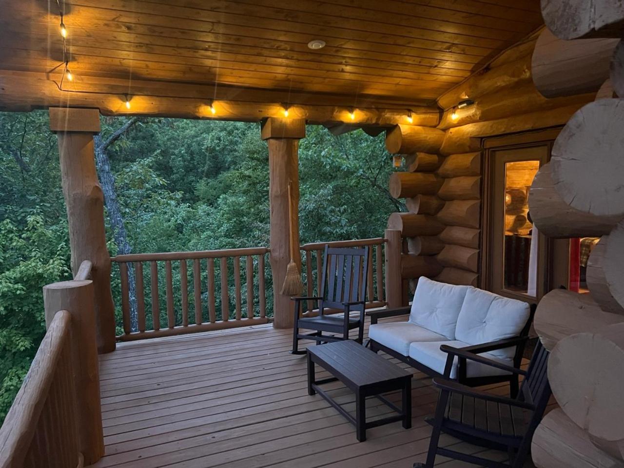 Big Bear Ridge Lodge - Breathtaking Mountain Views And Private Forest Scenes In Amazing Large Log Cabin Gatlinburg Exterior foto